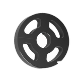 Bague adaptation 133 mm pour moteur tubulaire 92