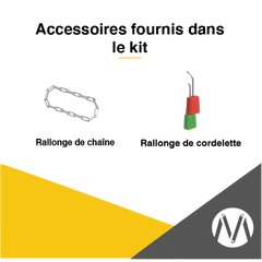 Kit de motorisation Moteur latéral GFA TRI - 90 N.M