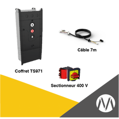 Kit de motorisation TRI 90 N.m TS971 avec sectionneur