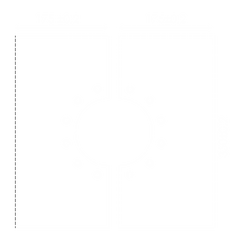 Flasque pour moteur tubulaire 350x350 mm