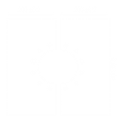 Flasque pour moteur tubulaire 400x400 mm