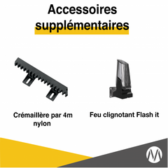 Slide it - Moteur de portail coulissant