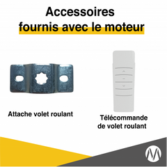 Moteur Volets roulants - 40 N.m
