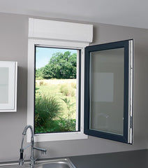 Volets roulants incorporé à débord intérieur